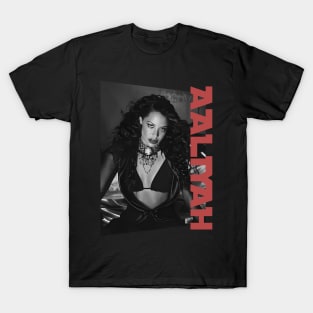 aaliyah monochrome style T-Shirt